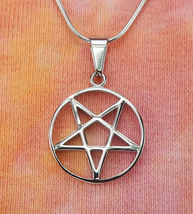 Inverted Pentacle Necklace