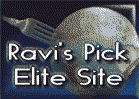 Ravi's Elite Website Award
