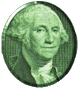 George Washington Winking