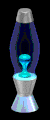 blue lava lamp animated gif