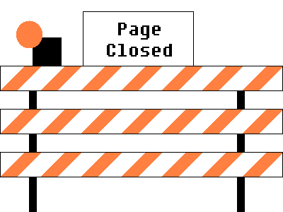 the page is closed